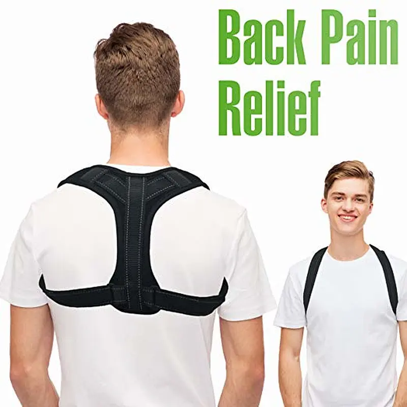 Manufacturer Custom Made Posture Corrector Reflective Effective Back Support Belt Strap Bad Posture