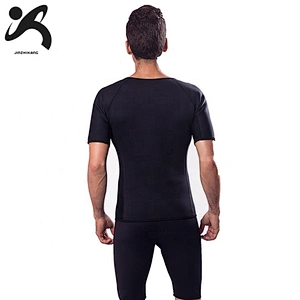 men slimming shirt yoga fitness wear gym wear fitness clothing