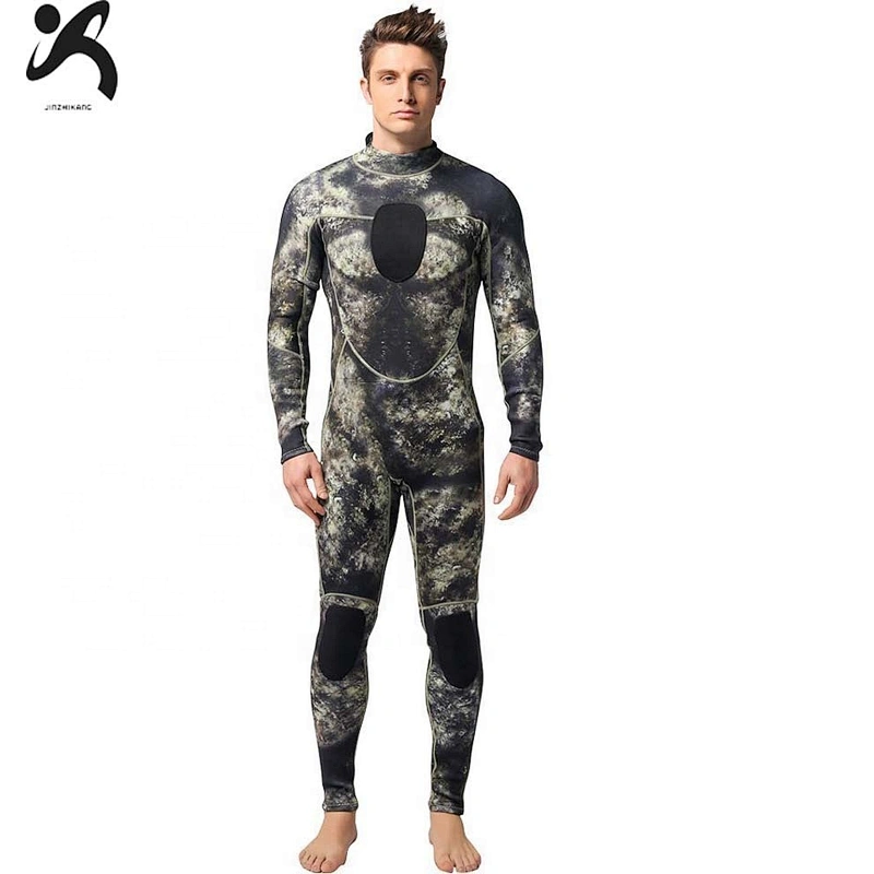 OEM 3mm/4mm/5mm Neoprene Diving Suit Sportswear Thermal Swimsuit Wetsuit for Men