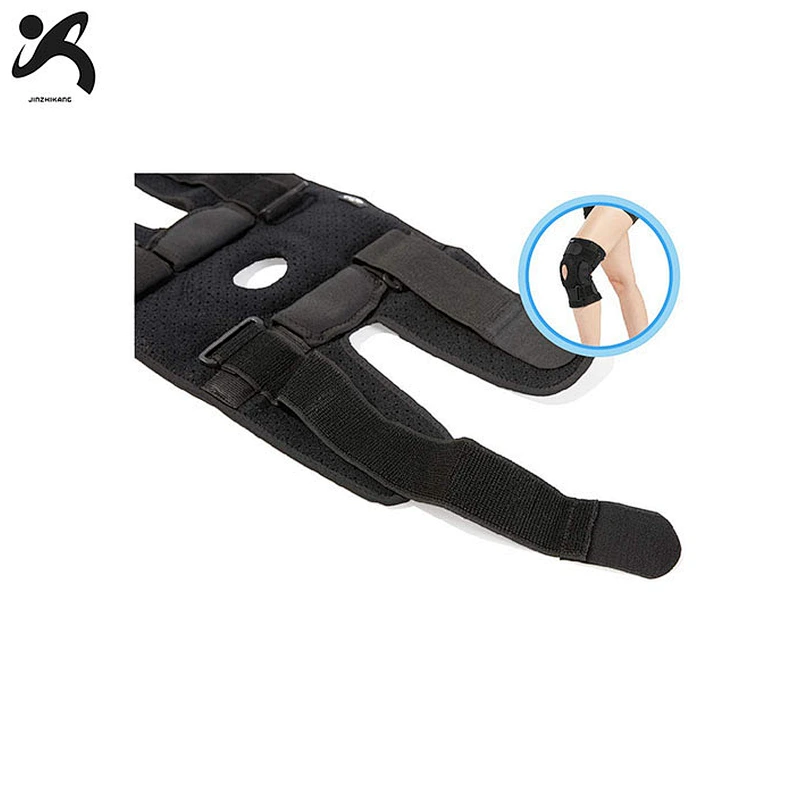 Factory adjustable knee brace stability knee pads hinged neoprene stretch knee support for protection