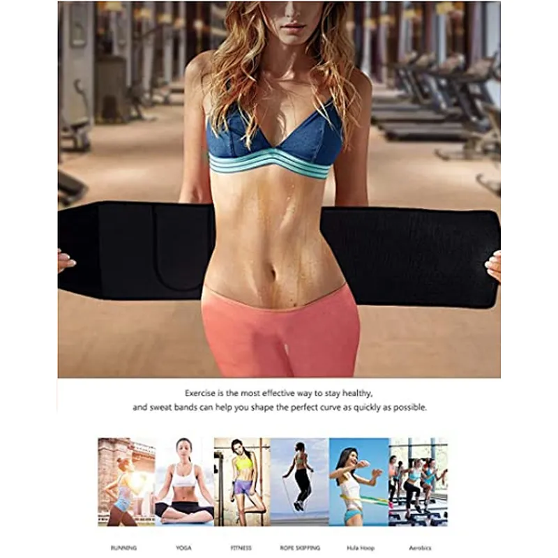 Wholesale Adjustable Neoprene Waist Trainer Belt Gym Sports custom logo waist trainers waist trainer slimming