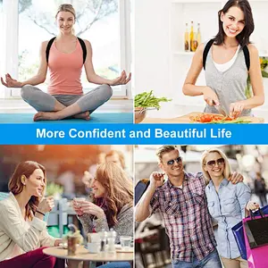 2019 New RTS High Quality Posture Corrector Corrector Back Brace Support Custom Made Hot Sell Back Support