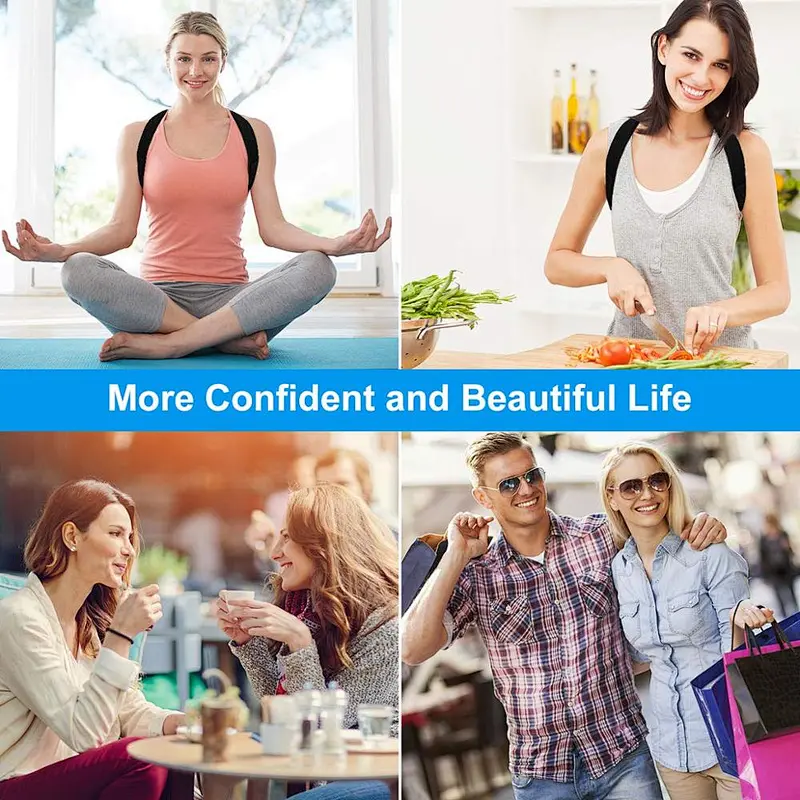 2019 New RTS High Quality Posture Corrector Corrector Back Brace Support Custom Made Hot Sell Back Support