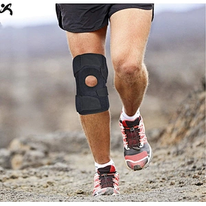 Custom Knee Braces for Pain Relief with Patella Gel Pads Adjustable Straps Fit Man&Women