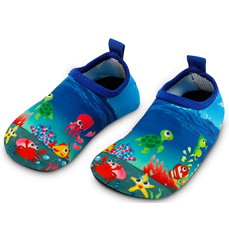 Hot Selling oem socks Neoprene Non-slip Swimming Beach Shoes Water Socks Aqua Water Shoes for Kids