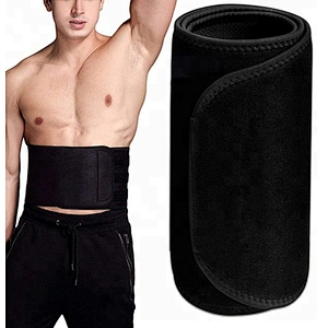 2021 neoprene men fat burning waist slimming belt trimmer belt for weight loss