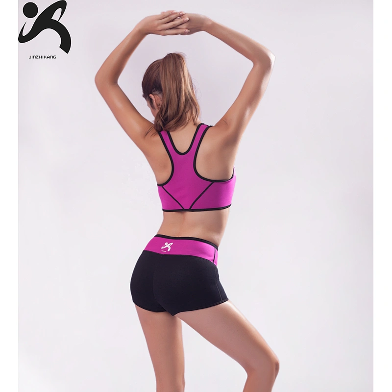 2019 Custom Made Women Shapewear Slimming Shirt Workout Suit Weight Loss Hot Neoprene Yoga Suit