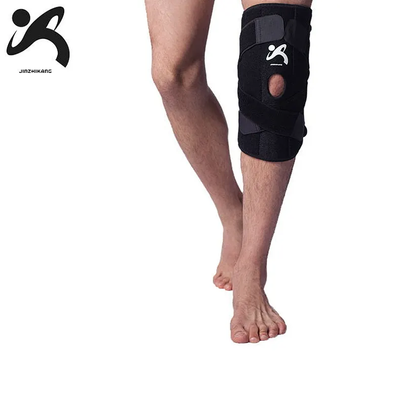 High quality neoprene waterproof knee sleeve compression sports knee brace support for basketball football
