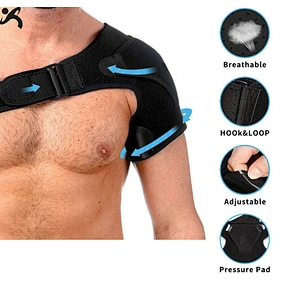Compression Support for Torn Rotator Cuff Injuries Shoulder brace Arm Shoulder