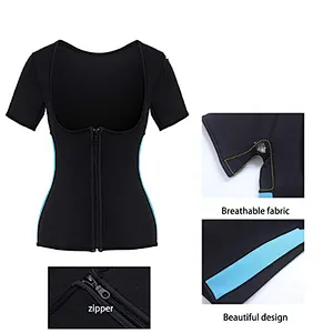 High quality neoprene women thermal sweat waist training corsets for body shaper