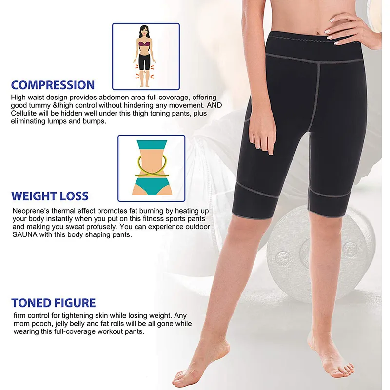 Wholesale neoprene hot slimming suit shape wear slimming pants