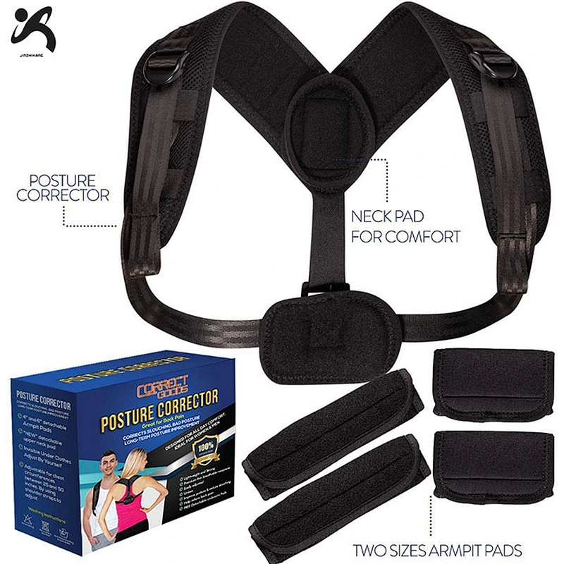 2020 Hot sale factory OEM men and women posture corrector belt adjustable back support