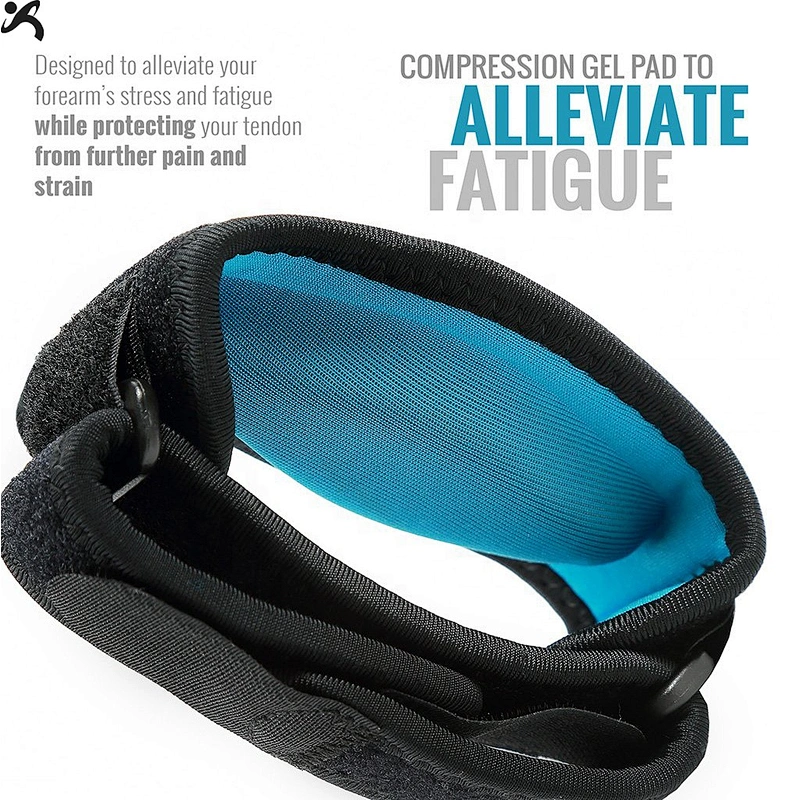 Elbow Support Brace Tennis Elbow Strap with Compression Pad  Custom Logo