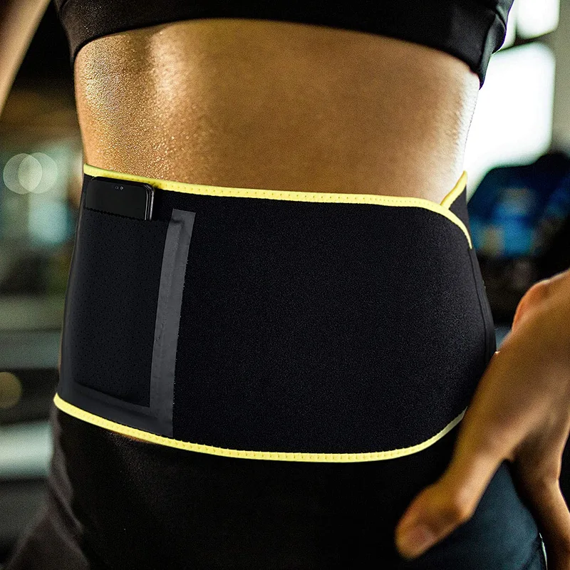 Custom Logo  Compression Belt Workout Slimming Tummy Waist Trainer For Men Women