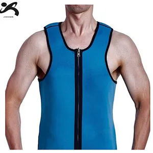Men's Premium Workout Running  Top Slimming Polymer sauna vest for Weight Loss Abdomen Gym Fitness Shaperwear