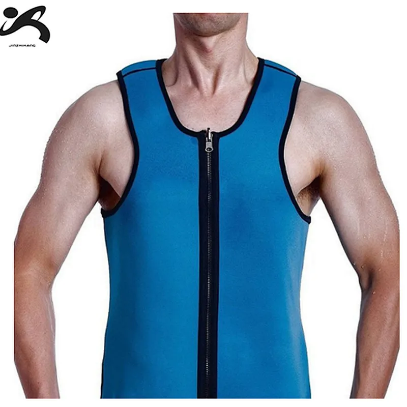 Men's Premium Workout Running  Top Slimming Polymer sauna vest for Weight Loss Abdomen Gym Fitness Shaperwear