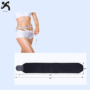 Custom Style High Quality Neoprene Adjustable Waist Trimmer Sweat Slimming Belt Waist Support