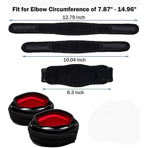 sanjin tennis elbow support strap band box packaging