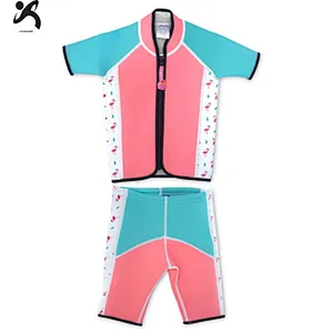 Customized Design Warm Swimwear 2mm 3mm Neoprene baby Wetsuit for swimming water sport