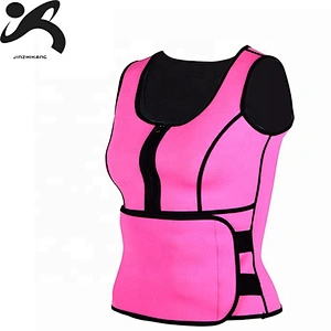 2019 Manufacturer Custom Logo dropshipping Sweat Slimming Belt Neoprene Sauna Waist Trainer Vest for men and women