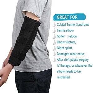 Neoprene Adjustable Compression Elbow Sleeve Elbow Support Brace Splint for Women and Men