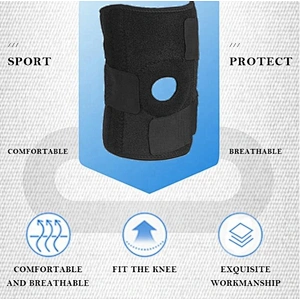 Custom Print Neoprene Knee Brace Sleeves For Safety Support Brace Pads Keep Pads