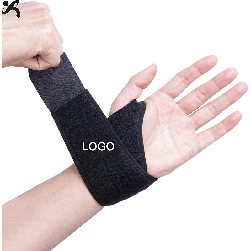 Wrist Support Infused Compression Sleeve Adjustable Brace Strap Relieve Pain
