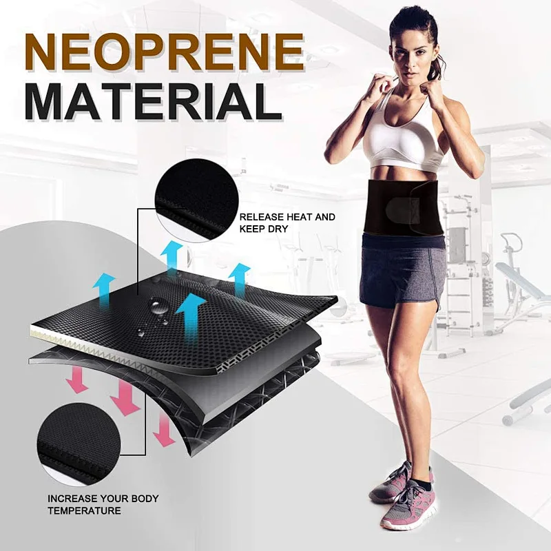 Manufacturer OEM  Women Neoprene  slim customized waist trainer belt Waist Support Belt