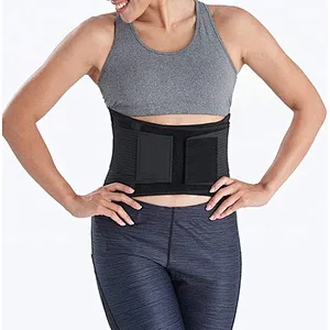 Wholesale neoprene waist trainer belly burner belt waist sweat slimming trimmer belt for women