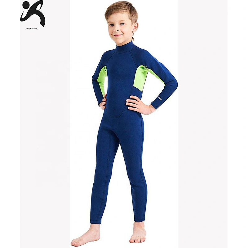 OEM 2mm/3mm Neoprene Sportswear Boys Children long sleeve Swimming Wetsuit