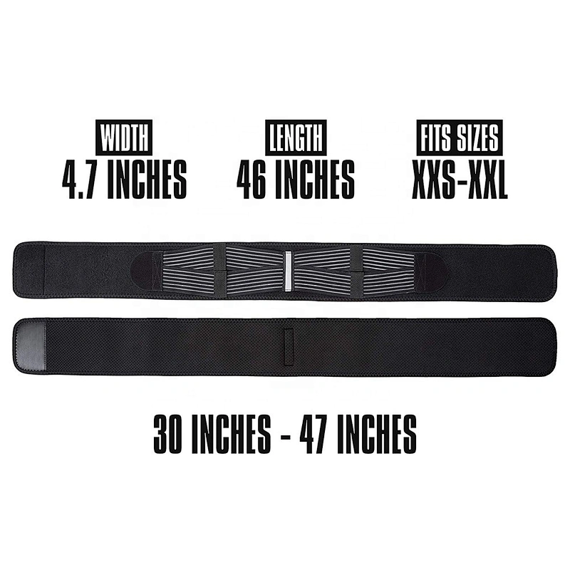 Neoprene Comfortable Sacroiliac Joint Brace SI Belt Lower Back Support Belt for Unisex