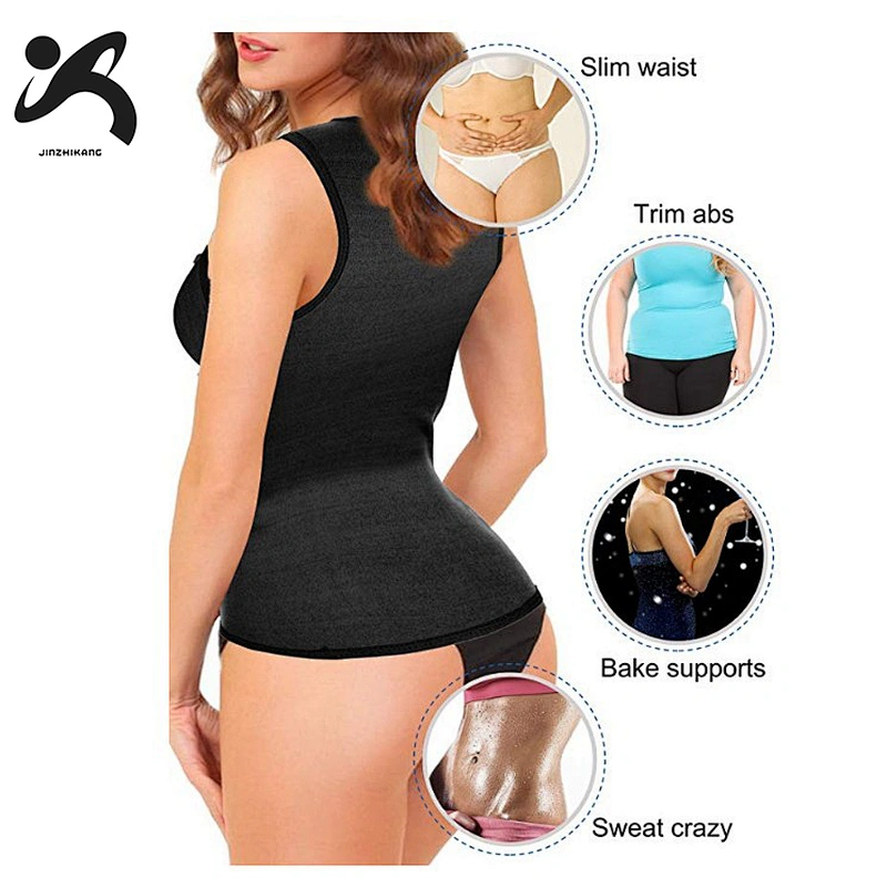 2020 RTS  Women's Waist Trainer Neoprene Body Shaper Hot Sale Women Sauna Sweat Suit Waist Trainer