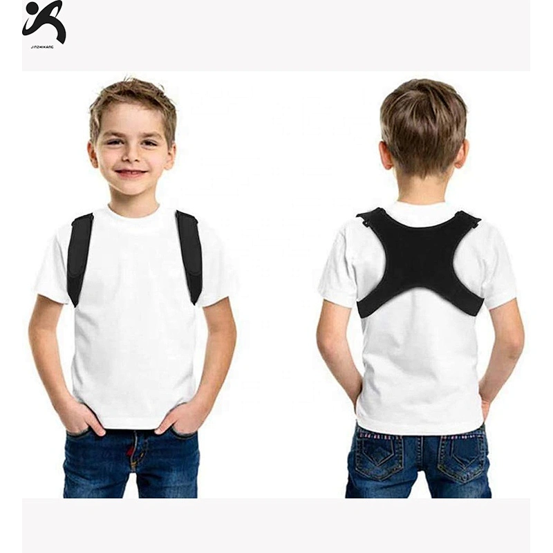 Neoprene Adjustable Back Support Belt Back Posture Corrector Brace for kids women men