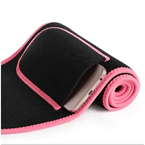 2020 selling Neoprene Waist Trainer Belt Gym Sports  Slimming Waist Trimmer Belt Adjustable Tummy Safety