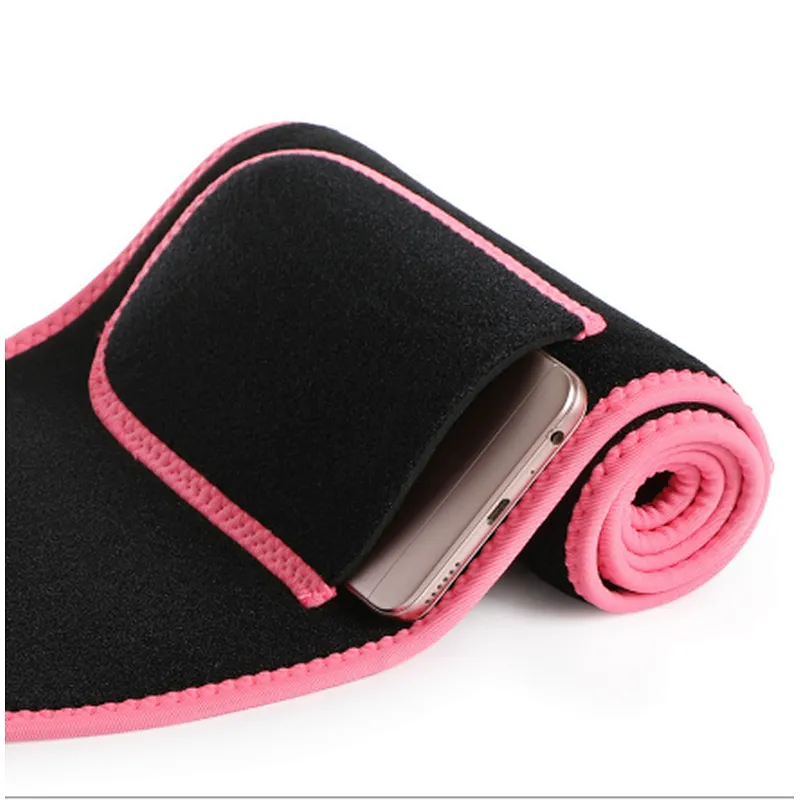 2020 selling Neoprene Waist Trainer Belt Gym Sports  Slimming Waist Trimmer Belt Adjustable Tummy Safety