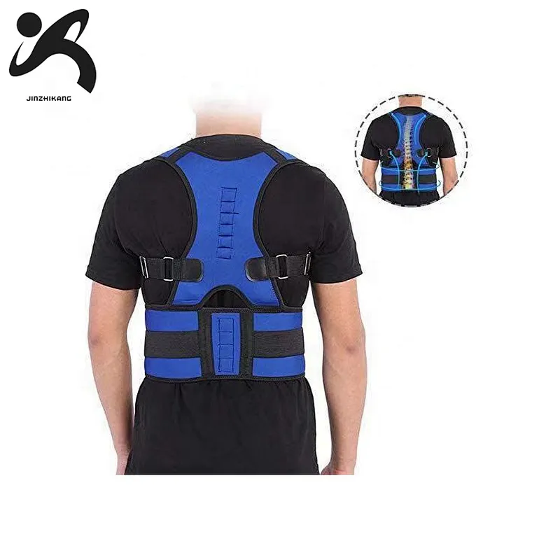 2019 Neoprene OEM breathable back posture corrector with waist trimmer belt