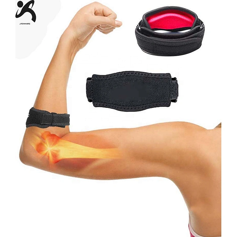 sanjin tennis elbow support strap band box packaging