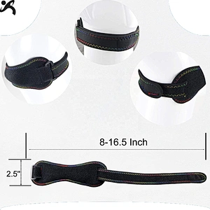 Adjustable Open Patella Brace for Injury Recovery Custom Logo Knee Brace Support