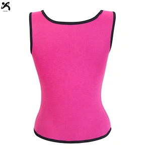 Neoprene Sweat Sauna Vest Fat Burning Body Shaper Waist Custom Logo