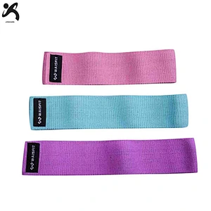 High quality  New Workout Elastic Strength Slimming Loose Weight Bands Exercise fitness hip booty fabric resistance