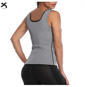 Neoprene sweat vest women waist shape trainer body slimming corsets spa sauna suit