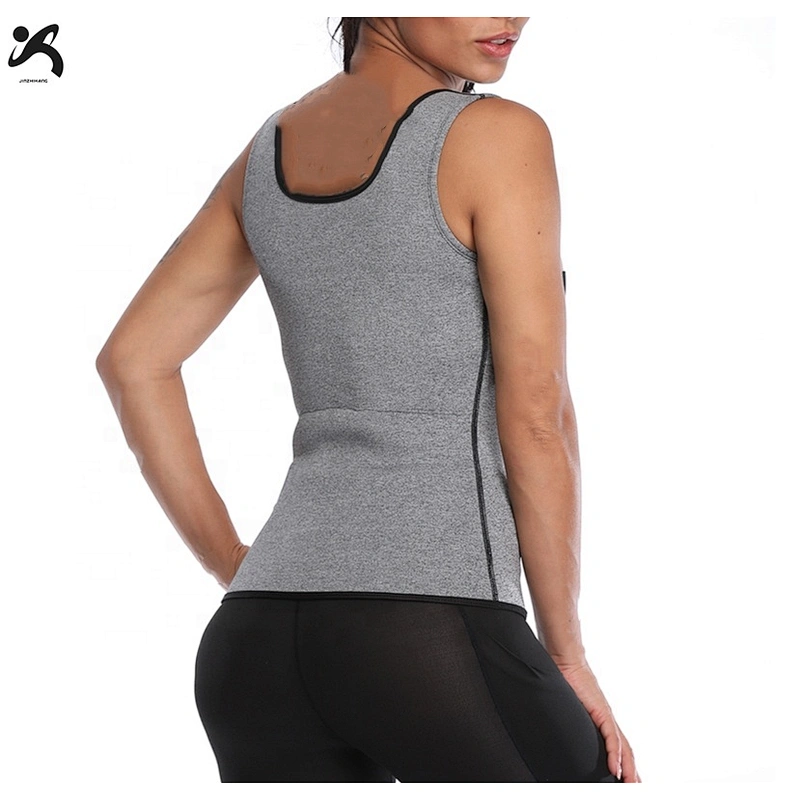Neoprene sweat vest women waist shape trainer body slimming corsets spa sauna suit