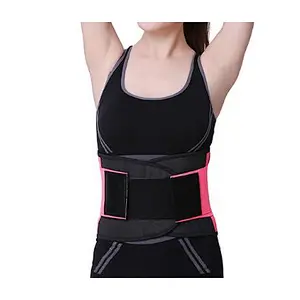high quality heating waist zipper girdle shapewear support trainer corset sauna pants yoga