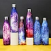 star printed stainless steel coke bottle