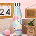 Unicorn printed coke bottle