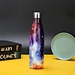star printed stainless steel coke bottle