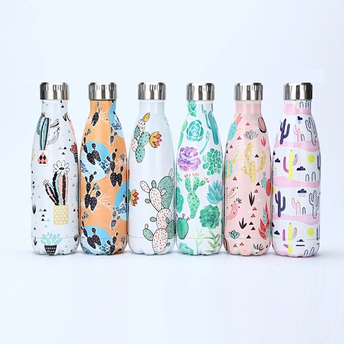 CACTUS PRINTED COKE BOTTLE