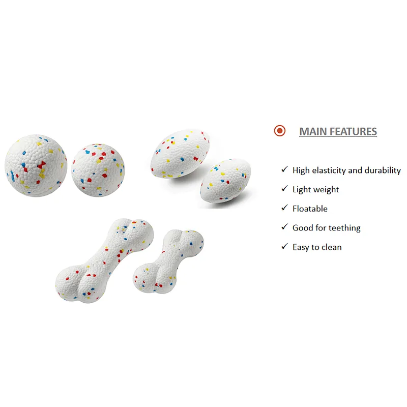 Ball for Dogs,Durable Dog Balls Bite Resistant High Elasticity Interactive Dog Toys, Balls Dog Chew Toy for Large Dogs, Medium & Small Dogs