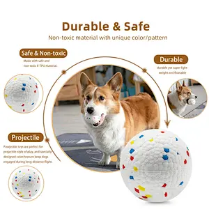 Ball for Dogs,Durable Dog Balls Bite Resistant High Elasticity Interactive Dog Toys, Balls Dog Chew Toy for Large Dogs, Medium & Small Dogs