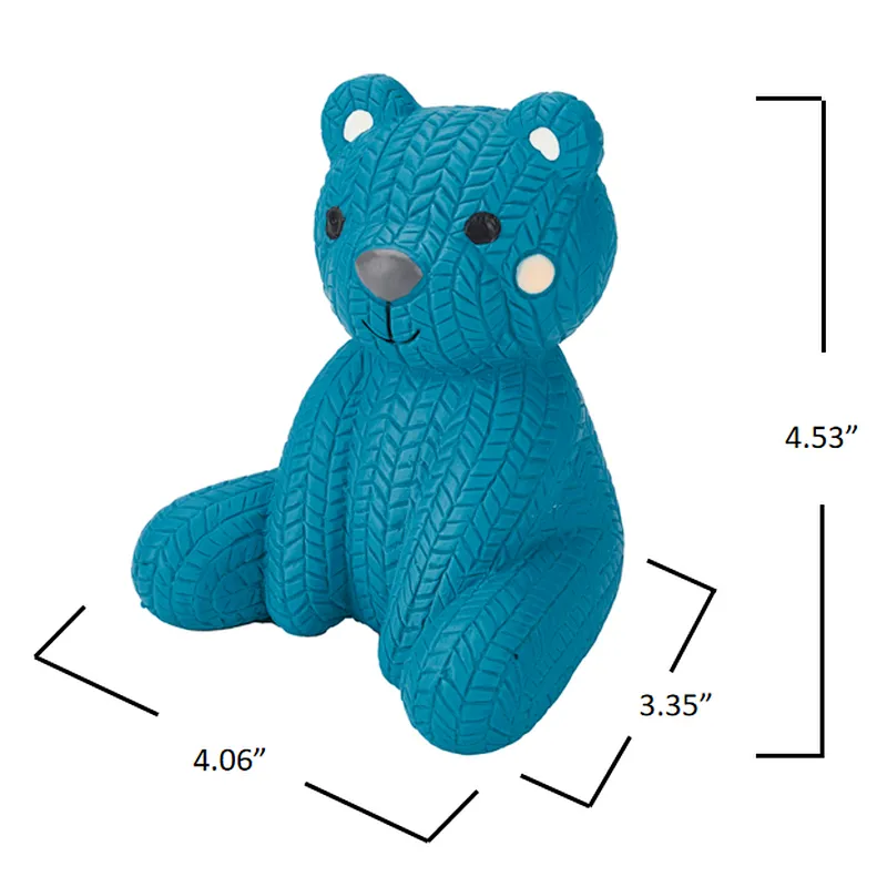 Latex Bear Dog Toy